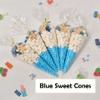 Personalised Stickers |Pre-filled Sweet Cones | Party Favours | Party Bags Gifts | Filled | Unfilled | Sticker | 10 Gaming Green Filled Cones - Pink Sweet view 3