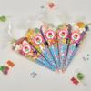 Personalised Stickers |Pre-filled Sweet Cones | Party Favours | Party Bags Gifts | Filled | Unfilled | Sticker | 10 Cake Pink Filled Cones - Mixed Sweet view 1
