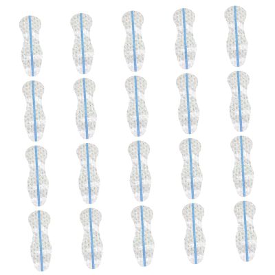 20Pcs Disposables Guards Feminine Hygiene Swim Gear Transparent PU Film Hygienic Feminine Care Liners Adhesive Patches