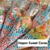 Personalised Stickers |Pre-filled Sweet Cones | Party Favours | Party Bags Gifts | Filled | Unfilled | Sticker | 10 Gaming Green Filled Cones - Vegan Sweet view 3