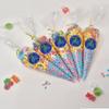 Personalised Stickers |Pre-filled Sweet Cones | Party Favours | Party Bags Gifts | Filled | Unfilled | Sticker | 10 Gaming Blue Filled Cones - Vegan Sweet view 1