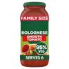 DM Bolognese Smooth Tomato Sauce Italian Pasta Sauce Made with Vegetables and No Artifical Colours, Flavours, or Preservatives Suitable for Vegetarians 675g Family Size Glass Jar Serves 6 (Pack of 6) view 2