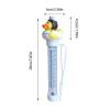 float thermometer - Water Temperature Gauge | pool heat measuring strings | Digital Pool Thermometers | Water Temperature Gauge with String | best for Swimming Pools Ice Baths Hot Tubs Cold Tubs Pon view 2