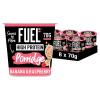 FUEL10K High Protein Banana & Raspberry Porridge Pot, 13g Protein & Source of Fibre, 70g (Pack of 8) view 1