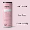 WaterJunkie DREAM | Reishi Infused Sparkling Functional Mushroom Drink | Rhubarb Rose & Vanilla | 12x250ml view 2