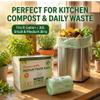 OrangeBio 6-8 Gallon Compostable Trash Bags, 100 Count, BPI Home Certified view 3