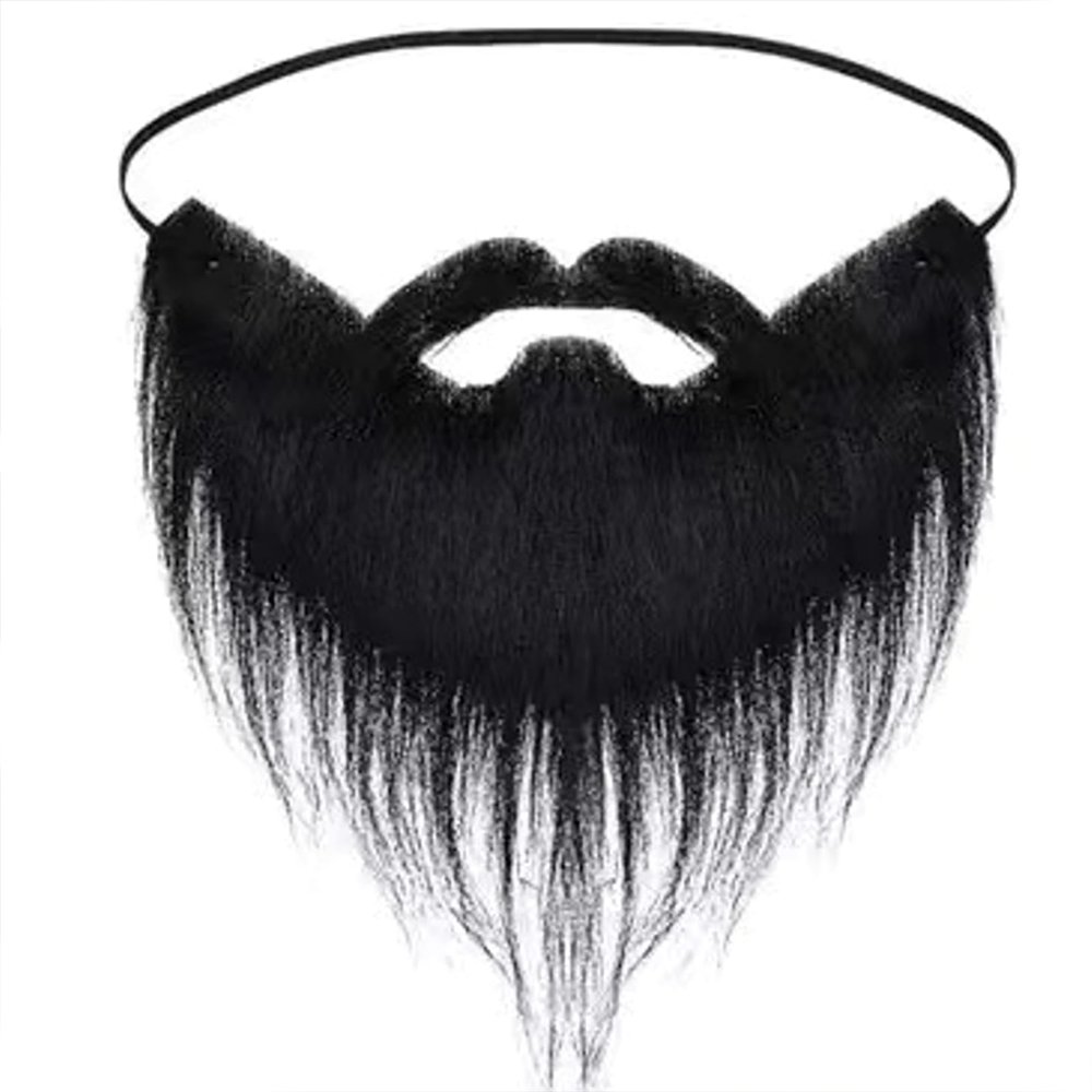 Storage Bag Halloween Fake Beard Funny Fake Mustache Facial Hair Accessories False Mustache Cosplay Supplies Funny Mustaches Costume