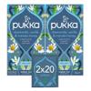 Pukka Herbs | Chamomile, Vanilla and Manuka Honey Organic Herbal Tea Box | Infusion with Licorice & Fennel | Perfect For Calming | Caffeine Free | 2 Packs | 40 Plant Based Biodegradable Tea Bags view 1