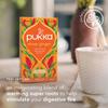 Pukka Herbs | Three Ginger Organic Herbal Tea Box | Digestion-Aiding Infusion With Ginger, Turmeric, And Galangal | Ideal After Meals | Caffeine Free | 2 Packs | 40 Plant Based Biodegradable Tea Bags view 3