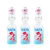 Hata Ramune Original 200 ml (Pack of 3) - Authentic Japanese Soft Drink, Fun Marble Bottle | Refreshing Fizzy Original Flavour view 1