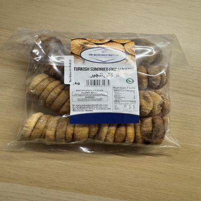Turkish Sundried Figs (Anjeer) (1kg)