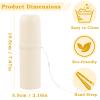 2 pcs Travel Size Toothbrush Case, Portable, Multifunctional Storage Toothbrush and Toothpaste Mouthwash Cup, PP Ventilation holes Toothbrush Holder for Home, School, Camping, Business Trip, Bathroom view 2