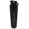 1stclassgifts [Custom] Personalised Engraved Name Protein Shaker Bottle 739ml 25oz Selection Of Colours (Black) view 2