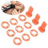 Blade Lock Ring - Pack of 12 Razor Head Retaining Discs & Blade Holder - Compatible with Philips S9000/S8000/S7000/RQ12 Series, For S7370/S8860/S9031/SW9700 | Replacement Accessories for Philips view 2