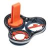 Blade Lock Ring - Pack of 12 Razor Head Retaining Discs & Blade Holder - Compatible with Philips S9000/S8000/S7000/RQ12 Series, For S7370/S8860/S9031/SW9700 | Replacement Accessories for Philips view 4