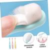 NIYANGLE 3pcs Soft-bristled Boy Girl's Toothbrush Boys and Girls Teeth Cleaning Adorable Toothbrushes for Toddlers view 3