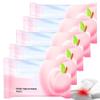 5Pack Luxury Individually Wrapped Skin Friendly Disposable Moist Toilet Paper; 50 Count Travel Personal Hygiene Wet Wipes; Sensitive Skin Adult Toilet Wipes for Home,Travel, Daily Use view 1