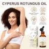 Cyprus Rotundus Oil for Hair Removal - Reducing Body Hair Growth | 100% Pure Cyperus Rotundus Essential Oil for Smooth Skin & Hair Removal, 60 ml view 3