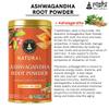 Rishi Natural Ashwagandha Root Powder (50 Grams + Shaker) view 2