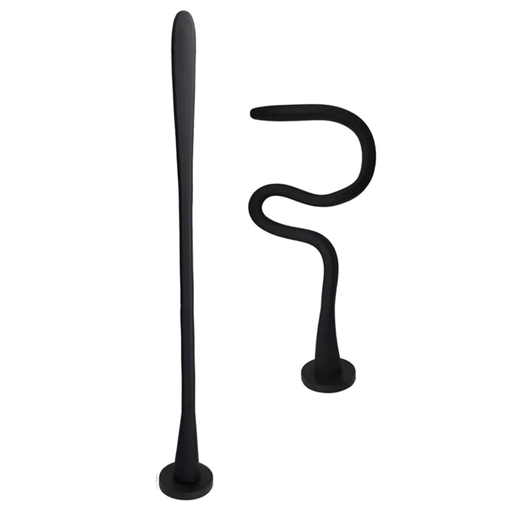 Magnetic Washer Door Prop, Magnetic Washing Machine Doors Holder, Adjustable Design, Optimize, Flexible Props, Rubber Material, Removable Entryway Props Stopper, 1.6x17 inches