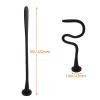 Magnetic Washer Door Prop, Magnetic Washing Machine Doors Holder, Adjustable Design, Optimize, Flexible Props, Rubber Material, Removable Entryway Props Stopper, 1.6x17 inches view 2