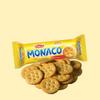 Parle's Monaco Biscuits 63.3g Classic Regular Crispy Light Salty Snack Savory Snack Perfect for Tea-Time Product from India Pack of 3 view 3