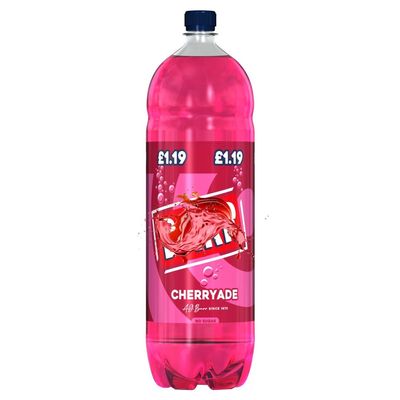 Variety Soft Drinks Full Box Pack PMP Assorted Fizzy Flavours - Br (Full Box (6 x Bottles), Cherryade Soft Drink 2l)