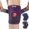 ABYON Knee Support for Men and Women, Adjustable Non-Slip Knee Brace with Side Stabilizers and Open Patella Gel Pad for Arthritis, Meniscus Tears, LCL/MCL/ACL Ligament Joint Pain (Purple-2XL/3XL) view 1
