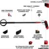 Telescopic Cleaning Brush for Solar Panels & - 5.4M Extendable Pole Kit for Vehicle Washing Photovoltaic Maintenance & Efficient Cleaning Solutions view 3
