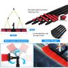 Telescopic Water Fed Pole Kit for Solar Panel & Window Cleaning Adjustable Height 30Cm Brush - Professional Cleaning Tool for Home & Garden Efficiency view 4