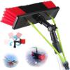 Telescopic Water Fed Brush for Cleaning Solar Panels & Windows, 5-12M Extendable Rod with 30cm & 50cm Brush Heads, Ideal for Conservatory Roofs & Hard-to-Reach Areas view 1