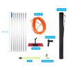 Telescopic Window Cleaning Pole with Water Fed Brush - 35CM/55CM Head for Solar Panel & Photovoltaic Cleaning Perfect for Home and Professional Use view 2