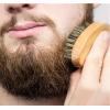 2 Sets Made in Pear Wood Beard Brush, Made of Natural Boar Bristles Mane Brush With Firm Beard Comb Great for Grooming BeardsSmall Travel Beard Brush, Convenient to Carry view 2