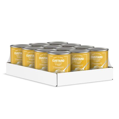 by Amazon Custard, 12 x 400g