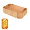 100 pack loaf pan liners for baking bread 9x5, Non-Stick Siliconized Greaseproof Paper, Baking Liner for Baking Bread, Cakes, Banana Bread, Parchment Paper view 1