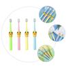 BIUDECO Kids Cartoon Toothbrush Set Adorable Duck Shape with Soft Bristles 4pcs for Comfortable Oral Care Experience, Pp Material to Encourage Healthy Brushing Habits for Children Aged view 4