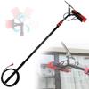 Cleaning Brush Telescopic Brush with Glass Scraper and Water Supply, Greenhouse Roof Cleaning Kit, Telescopic Pole Brush Window Cleaning Pole () view 1