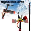 Cleaning Brush Telescopic Brush with Glass Scraper and Water Supply, Greenhouse Roof Cleaning Kit, Telescopic Pole Brush Window Cleaning Pole () view 2