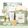 Clexela Gift Baskets for Women, Vanilla Relaxing Spa Gift Baskets, Self Care Kit Get Well Soon Gift Baskets, Care Package for Her Women Mom Friend Sister view 1