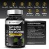 HealthEssent Activated Charcoal Tablets 1200mg + Bio Cultures Trapped Wind view 3