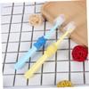WRITWAA 2pcs Boys and Girls Toothbrush Soft Bristles Cartoon Design for Boy Girl Cleaning Teeth at Home view 3