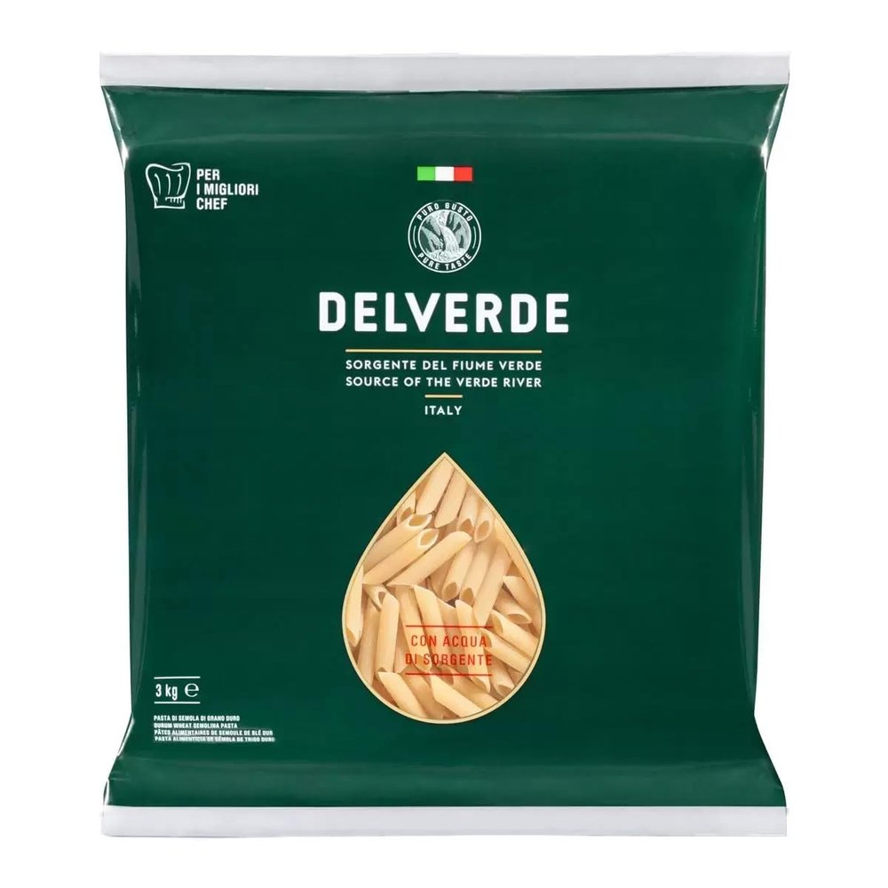 FAKHRI Penne Pasta, 3kg Bulk Pack Durable, Durum Wheat Penne for Airsoft Field Meals, Canteen & Outdoor Catering (UK)