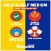 50 50 Bread 6x800g Warburton Half And Half Medium Loaf (6x800g) view 3