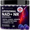 PURETREX Liposomal NAD+ NR Gummies, 60 Vegan Gummies, Complex view 1