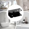 Nbbwwu Razor Holder for Wall | Adhesive Shaving Cream Holder - Shaving Accessories Mount Bracket for Bathroom Apartment College Dorm Home Toilet Hotel Organization view 4