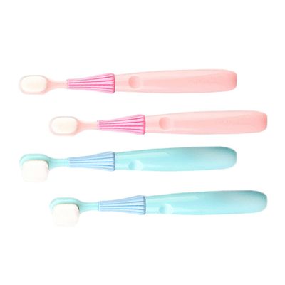 Healvian 4pcs Small Boy Girl Toothbrush Extra Soft Bristle Training Toothbrush for Boys Girls Ages Learning Teeth Care