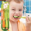 Kids Tooth Brush, Carrot-Shaped Cute Toothbrushes, Gum Care Supply Tooth Brush for Ages 3+ Boys Girls Daily Travel Apartment Bathroom Camping Outdoor Home view 3