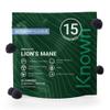 Known Delicious Lion's Mane Gummies - 1000mg Lion's Mane Mushroom - Natural Blueberry Flavour - 30 Vegan Gummies, 15 Day Supply view 1