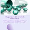 Biovello Nighttime Nutrient Blend Magnesium, Zinc, B6, Glycine, L-Tryptophan, Hops, Chamomile & Montmorency Cherry Evening Wellness & Relaxation Support 60 Vegan Capsules UK Made view 4