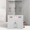 Sauna Heater, Steam Generator Shower Sauna Steam Bath Heater, Home Steam Shower System with LED Display Controller, Bath Spa Generator with Self-Draining for Home Commercial Use(9kw) view 2